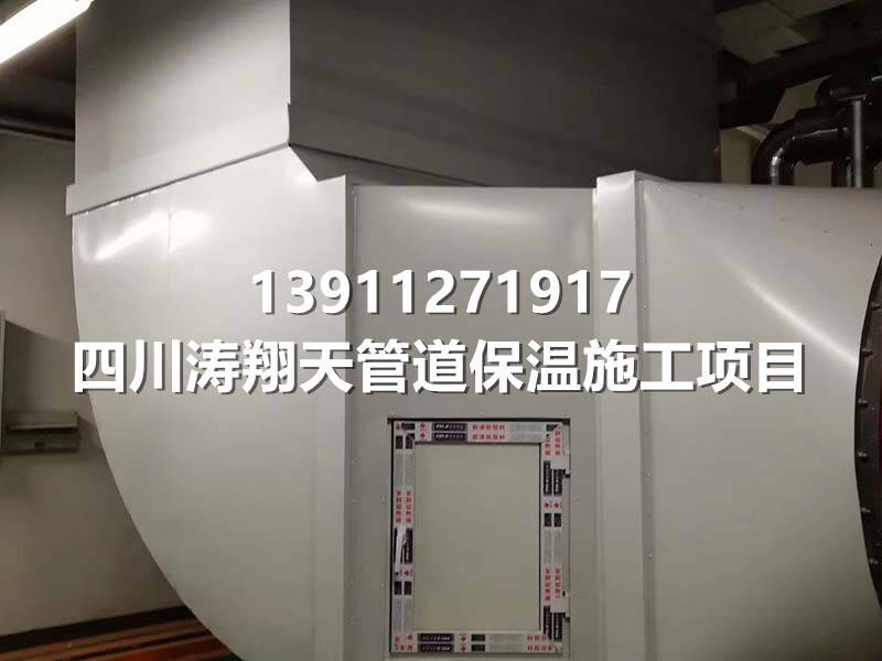 空調通風管道保溫工程現(xiàn)場圖3